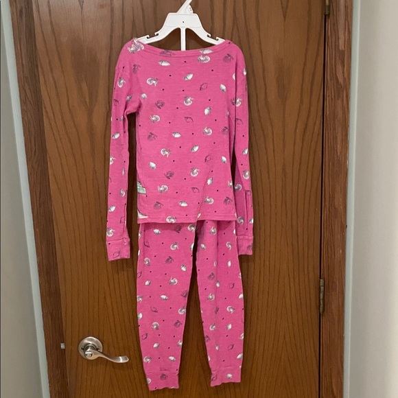 DISNEY UGC Girls Sz 10 Ariel Little Mermaid Pink Pajama Set - Picture 6 of 11